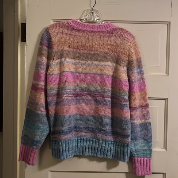 Pastel Striped Sweater - Picture 2 of 2